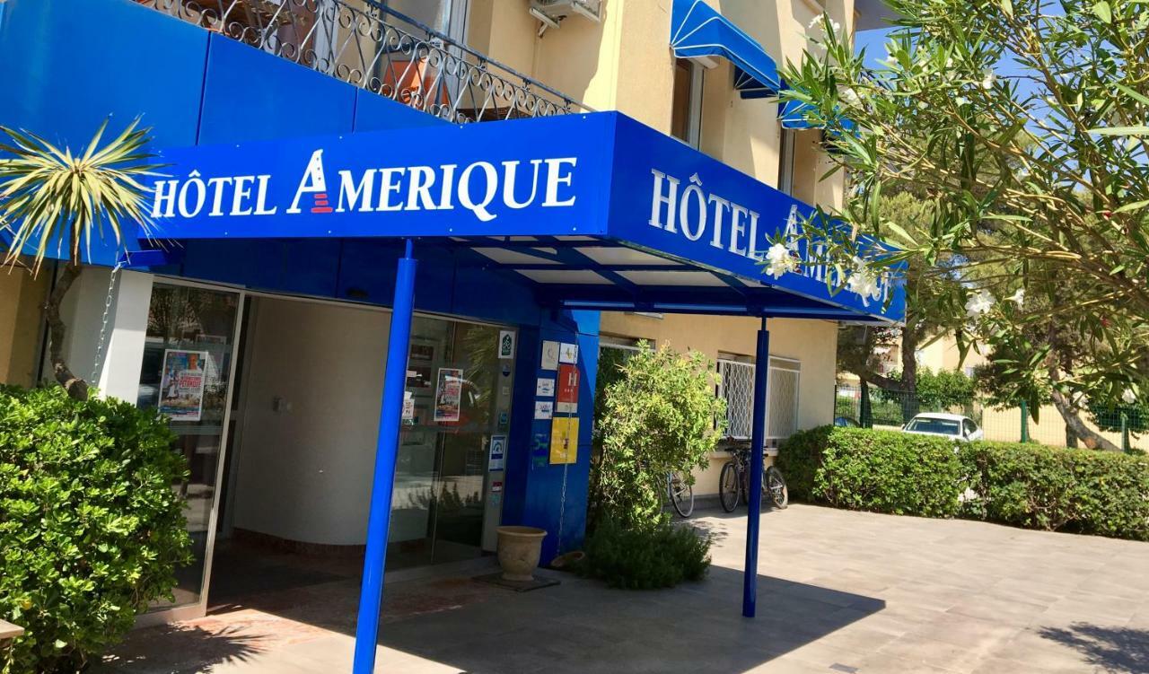 Amerique Hotel Palavas - Piscine&Parking - Plage Exterior foto